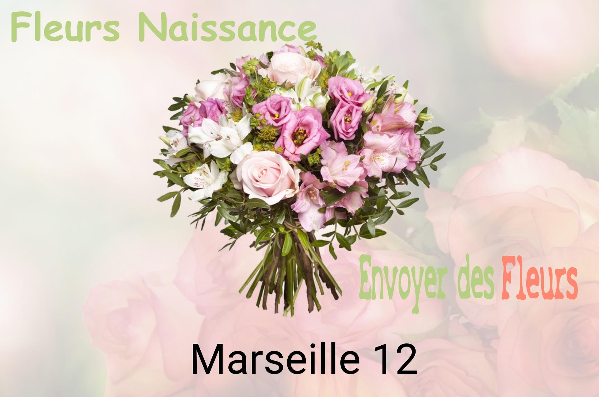 Bouquet de fleurs de naissance livré à Marseille-12